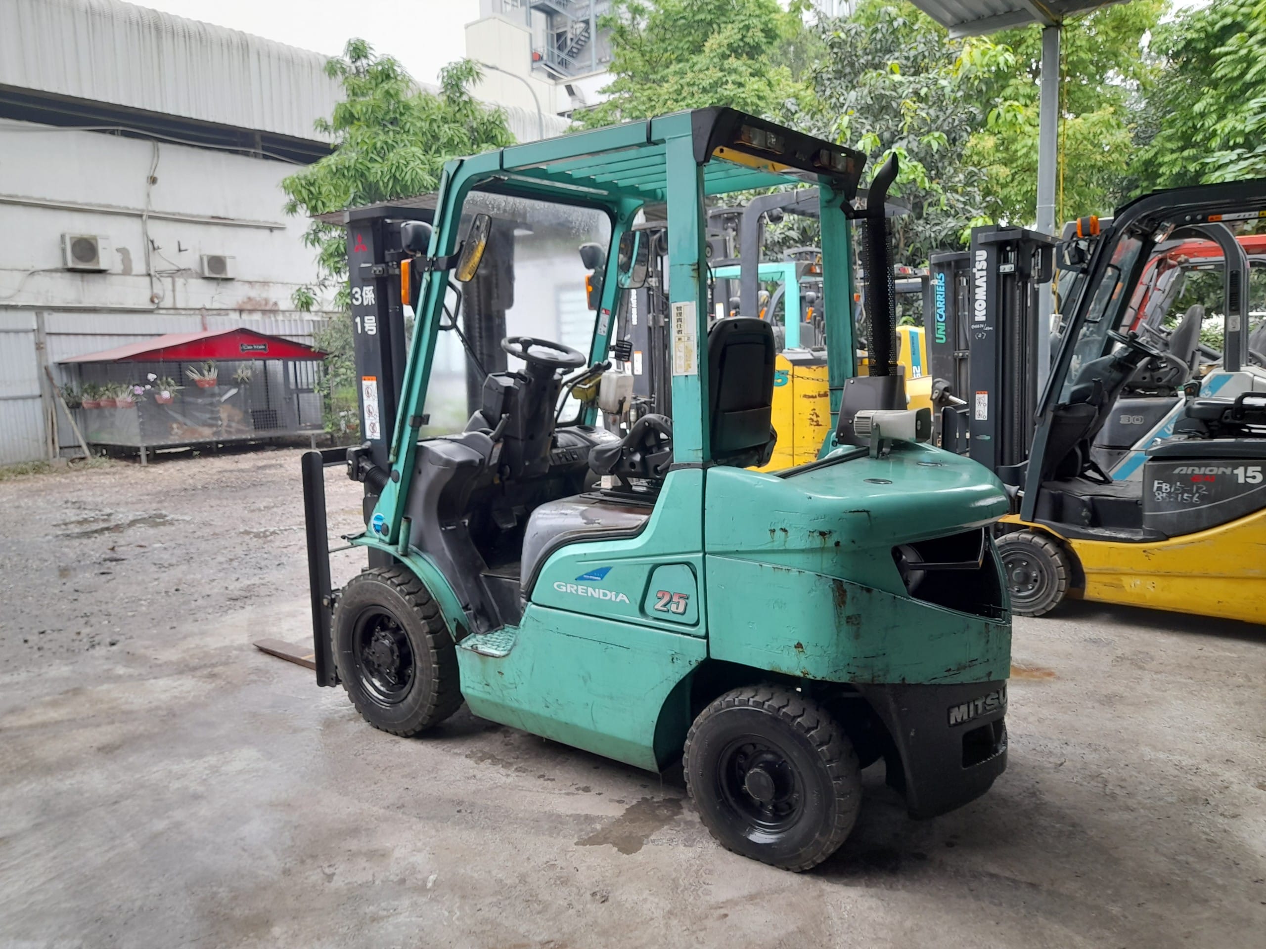 Xe nâng dầu Mitsubishi 2,5 tấn