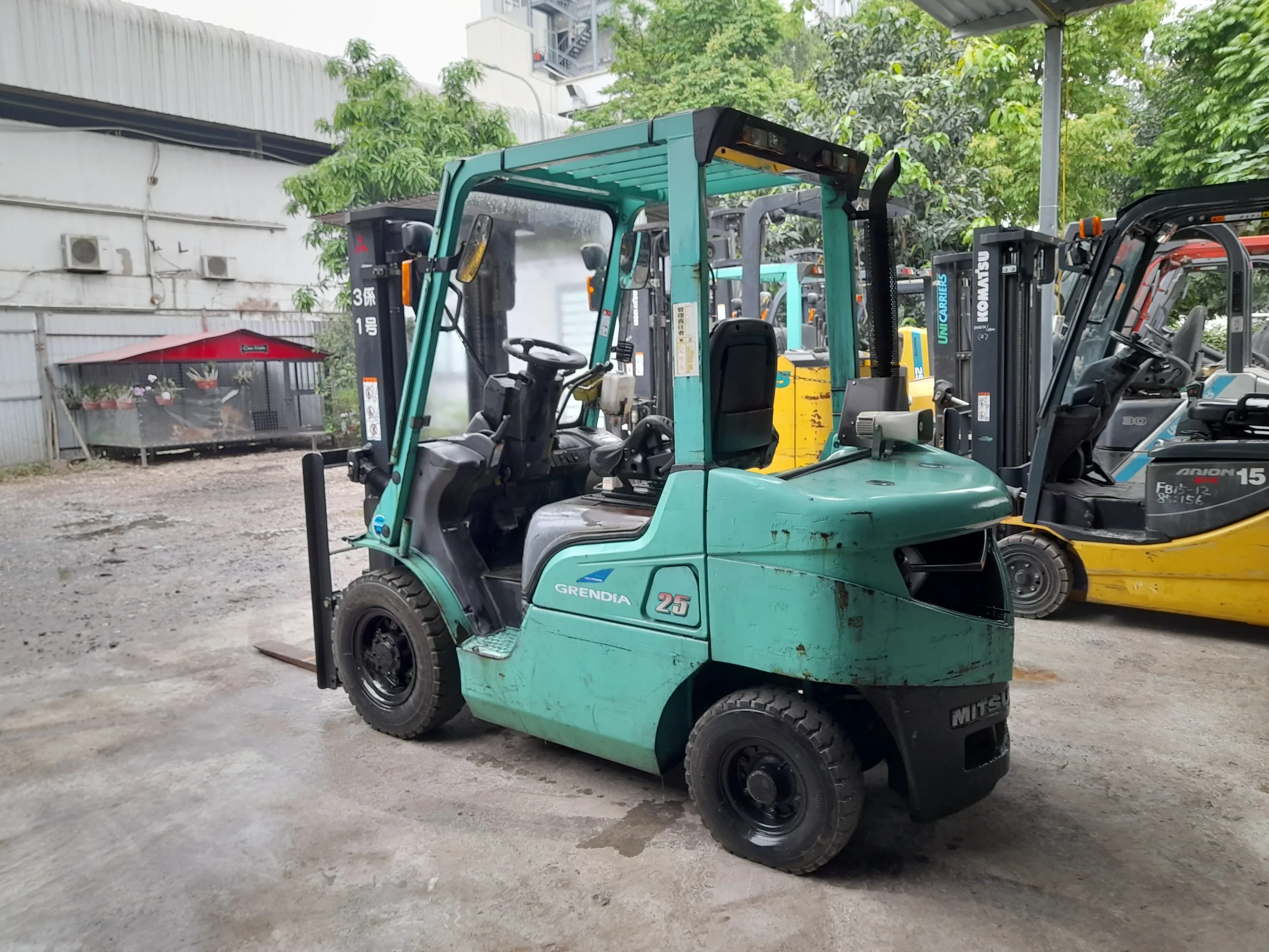 Xe nâng dầu Mitsubishi 2,5 tấn