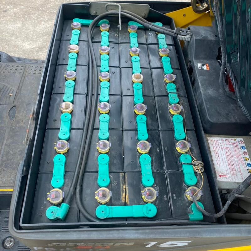 Xe nâng điện cũ Komatsu FB15-12 đời 2013