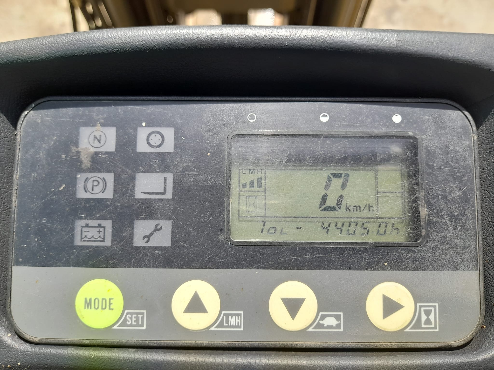 Số giờ chạy của xe