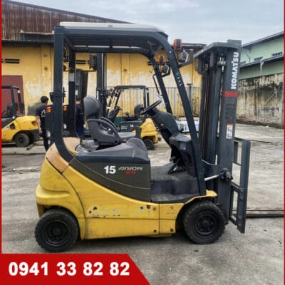 Xe nâng điện cũ Komatsu FB15-12 đời 2013