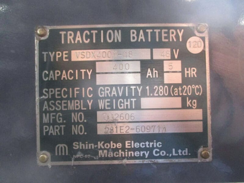 Xe nâng điện TCM 1.5 tấn FB15-7