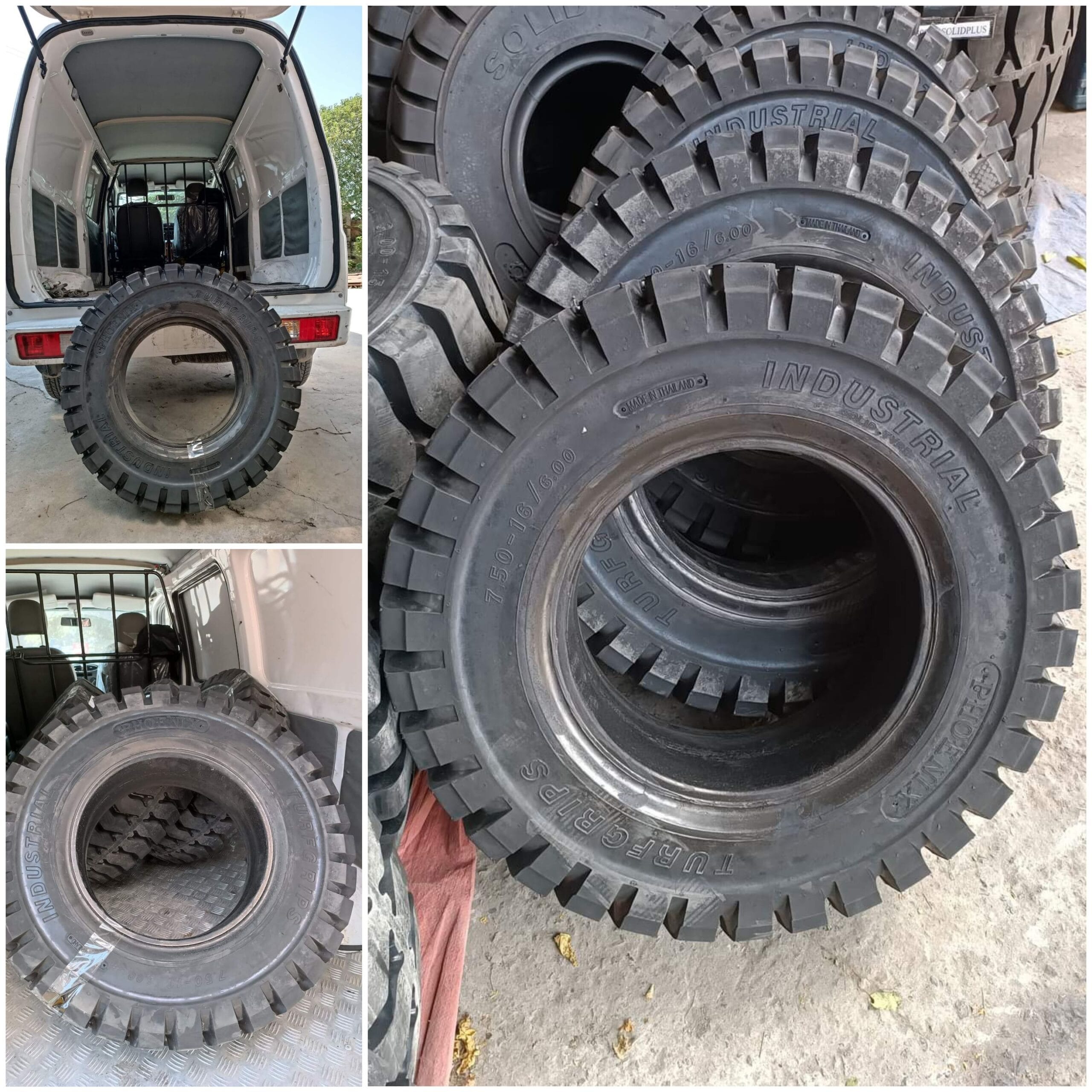 Lốp đặc Xe nâng Phoenix (7.50-16)