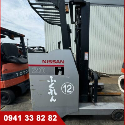 Xe nâng điện cũ Nissan 2 tấn đời 2010