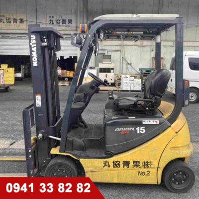 Xe nâng điện cũ Komatsu FB15-12 đời 2019