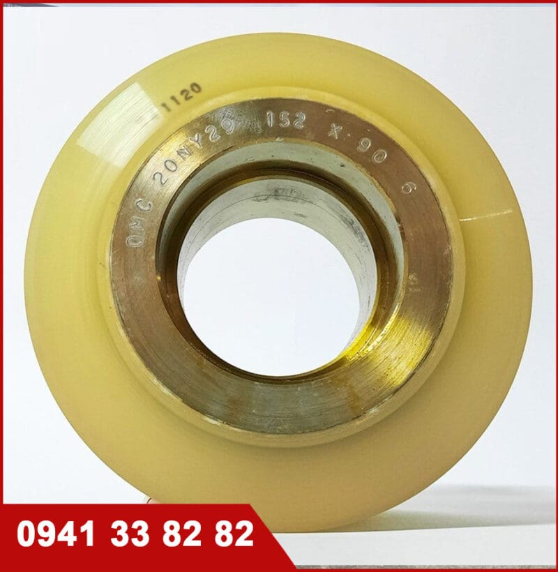 Bánh xe nâng điện PU 152×90 OMC