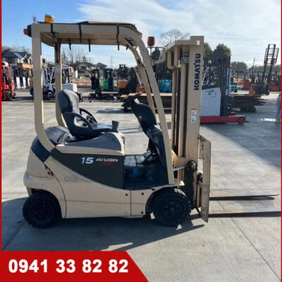 Xe nâng điện cũ Komatsu FB15-12 date 2010