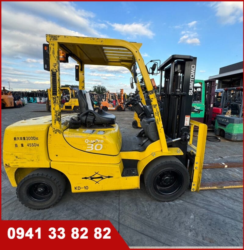 Xe nâng dầu cũ Sumitomo 13FD30PAXIII24D 2019