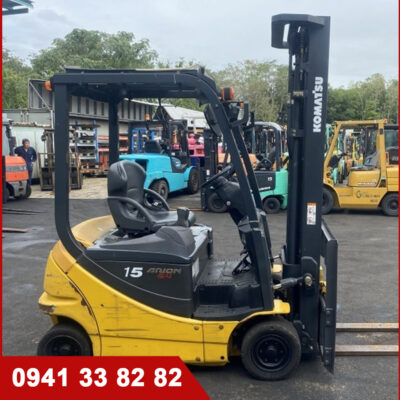 Xe nâng điện cũ Komatsu cũ 1,5 tấn - 5m5
