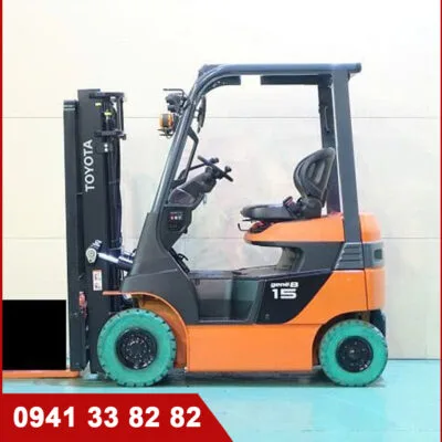 Xe nâng điện Toyota 8FBH15 1.5 tấn sản xuất năm 2021
