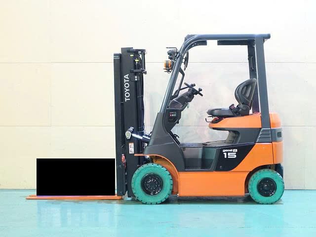 Xe nâng điện Toyota 8FBH15 1.5 tấn sản xuất năm 2021