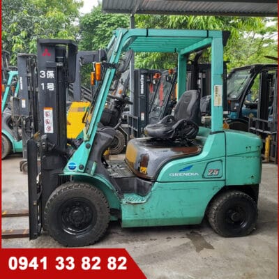 Xe nâng dầu cũ Mitsubishi FD15T 2.5 tấn