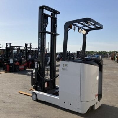 Xe nâng điện đứng lái Nichiyu 2018