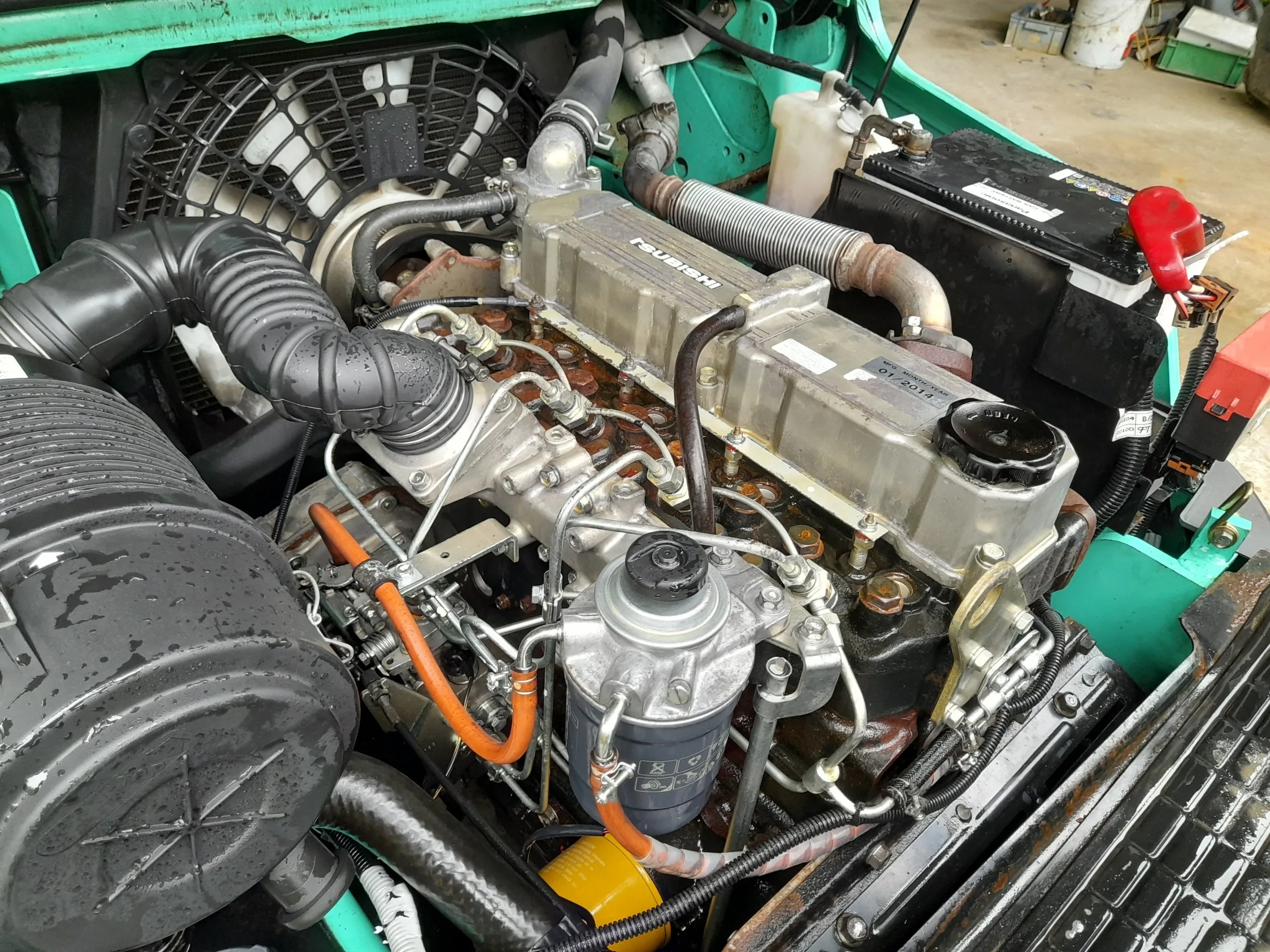 Hình ảnh động cơ xe nâng Mitsubishi FD25D