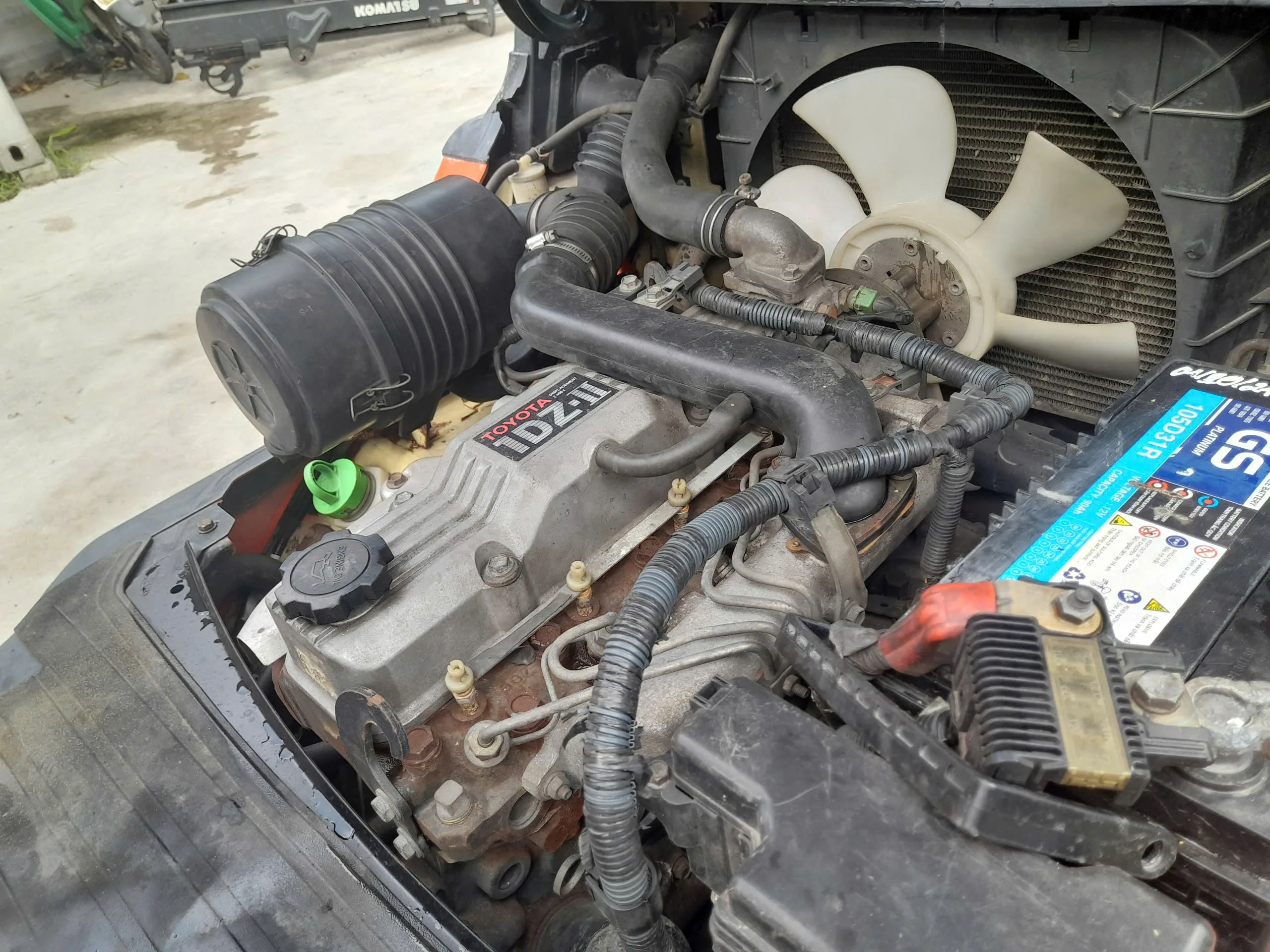 Xe nâng dầu Toyota 8FD25
