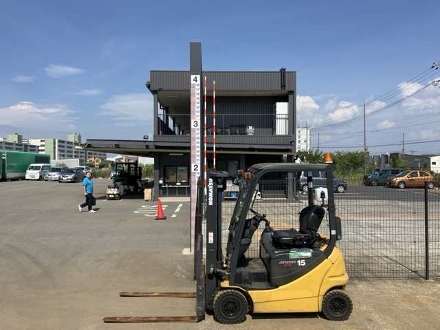 Xe nâng ngồi lái Nhật Bản hiệu Komatsu nguyên zin