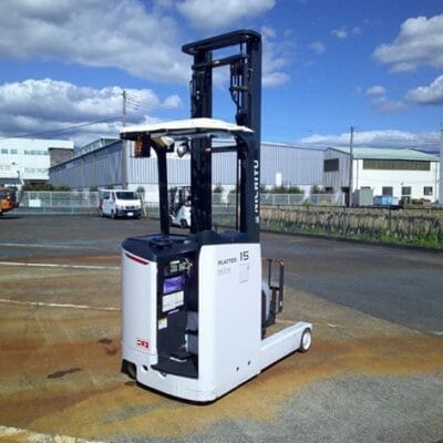 Xe nâng điện cũ Nichiyu tháp cao 5m 2020