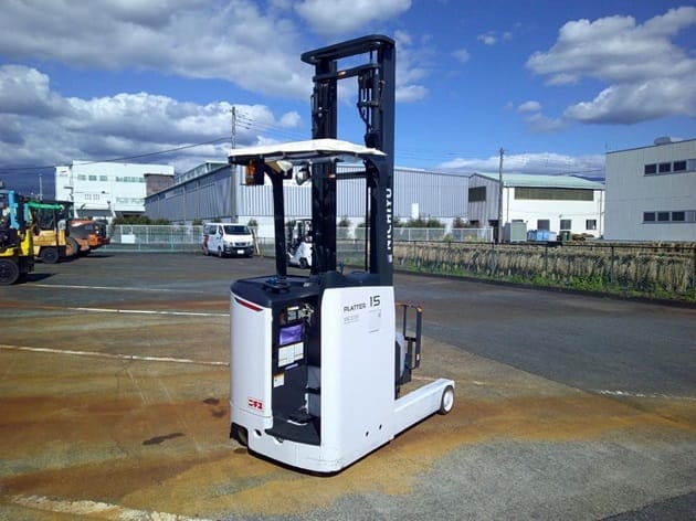 Xe nâng điện cũ Nichiyu tháp cao 5m 2020