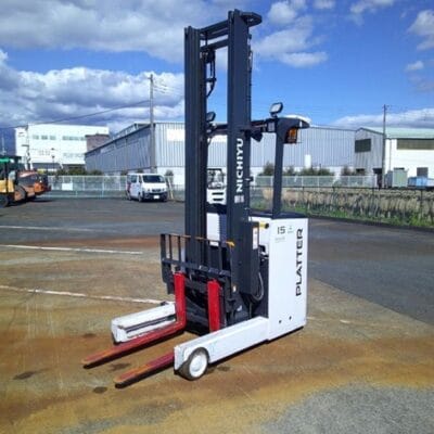 Xe nâng điện cũ Nichiyu tháp cao 5m 2020