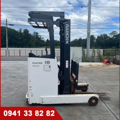 Xe nâng điện cũ Nichiyu 1.8 tấn, cao 5m 2018