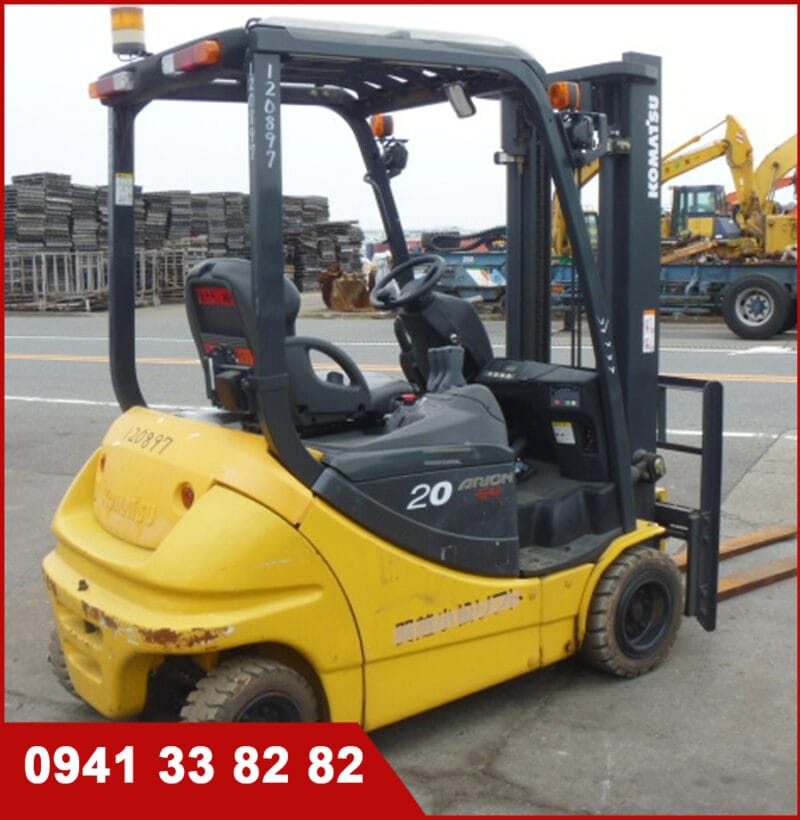Xe nâng điện cũ Komatsu 2 tấn, 4m đời 2013