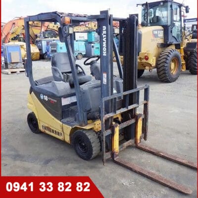 Xe nâng điện cũ ngồi lái Komatsu 1.8 tấn