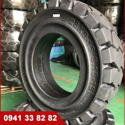 Lốp đặc xe nâng kích thước 28×9-15