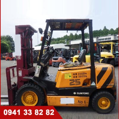 Xe nâng dầu cũ Sumitomo 2,5 tấn