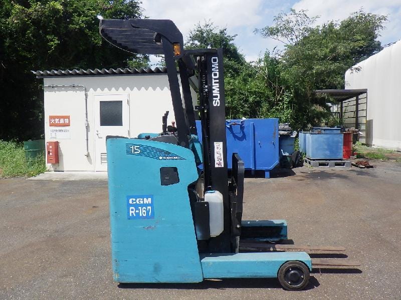 Xe nâng điện Sumitomo 1,5 tấn cũ Nhật Bãi