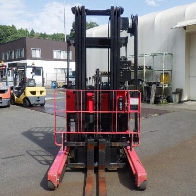 Xe nâng điện UNICARRIERS tháp 6m, 3 ti, 3 lao