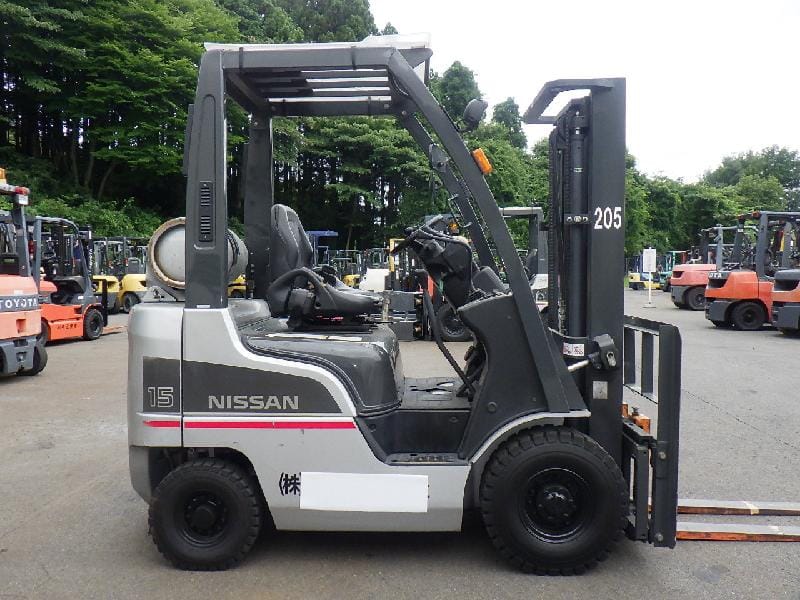 Xe nâng hiệu Nissan 1,5 tấn Nhật Bãi