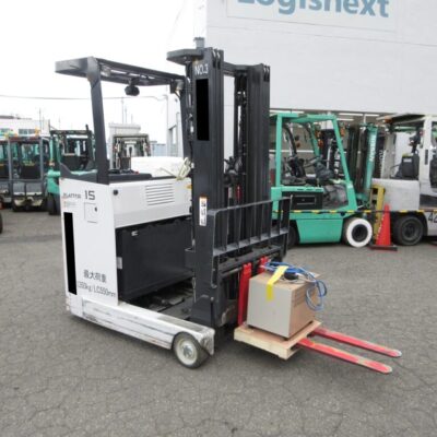 Xe nâng điện cũ Nichiyu 1.5 tấn tháp cao 4m7 2021