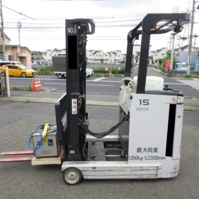 Xe nâng điện cũ Nichiyu 1.5 tấn tháp cao 4m7 2021