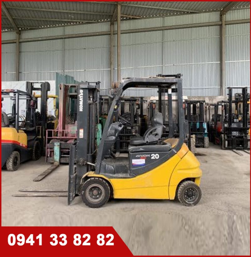 Xe nâng điện cũ Komatsu 2 tấn, 3m đời 2007