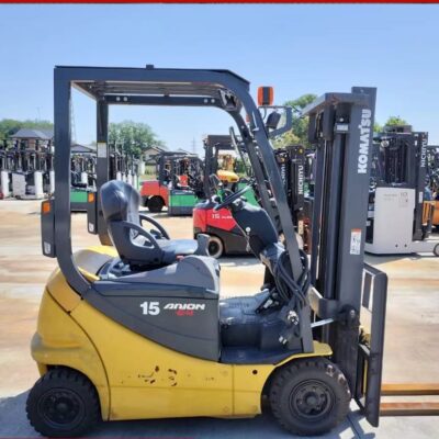 Xe nâng điện cũ Komatsu 1,5 tấn, 3m đời 2014