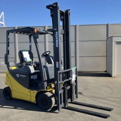 Xe nâng điện cũ Komatsu 1.5 tấn, 4m đời 2017