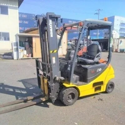 Xe nâng điện cũ Komatsu 2 tấn, 3m đời 2007