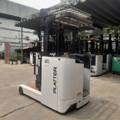 Xe nâng điện cũ Nichiyu 2 tấn tháp cao 4m đời 2017