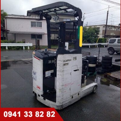 Xe nâng điện cũ Nichiyu 1,5 tấn, 3m đời 2019