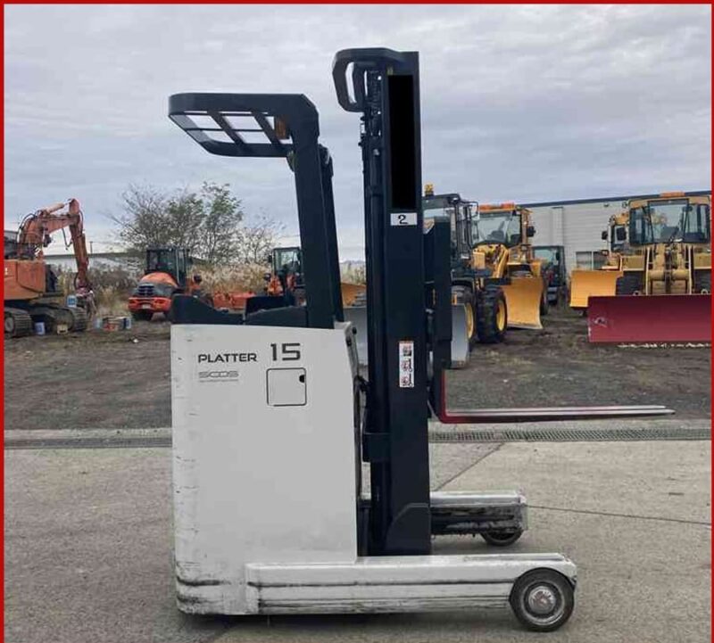 Xe nâng điện cũ Nichiyu 1.5 tấn tháp cao 5m date 2020