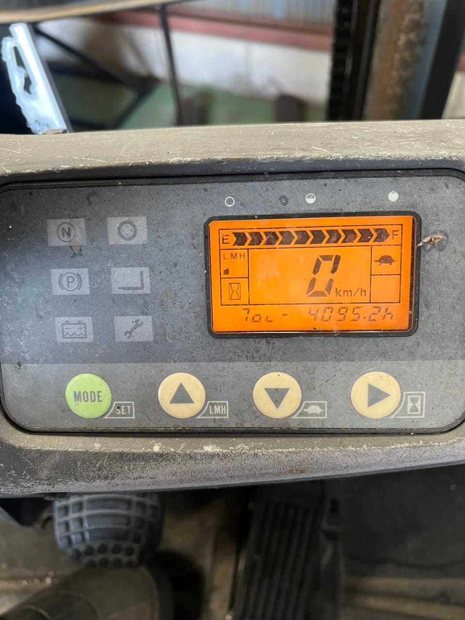 Số giờ chạy của xe