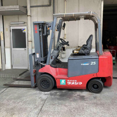 Xe nâng điện Nichiyu 2.5 tấn đời 2014, khung nâng 3m
