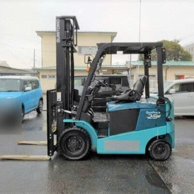 Xe nâng điện Sumitomo 2.5 tấn, đời 2021, khung nâng 4m