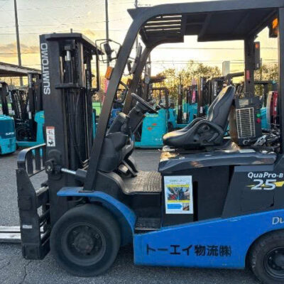 Xe nâng điện Sumitomo 2.5 tấn, đời 2019, khung nâng 3m