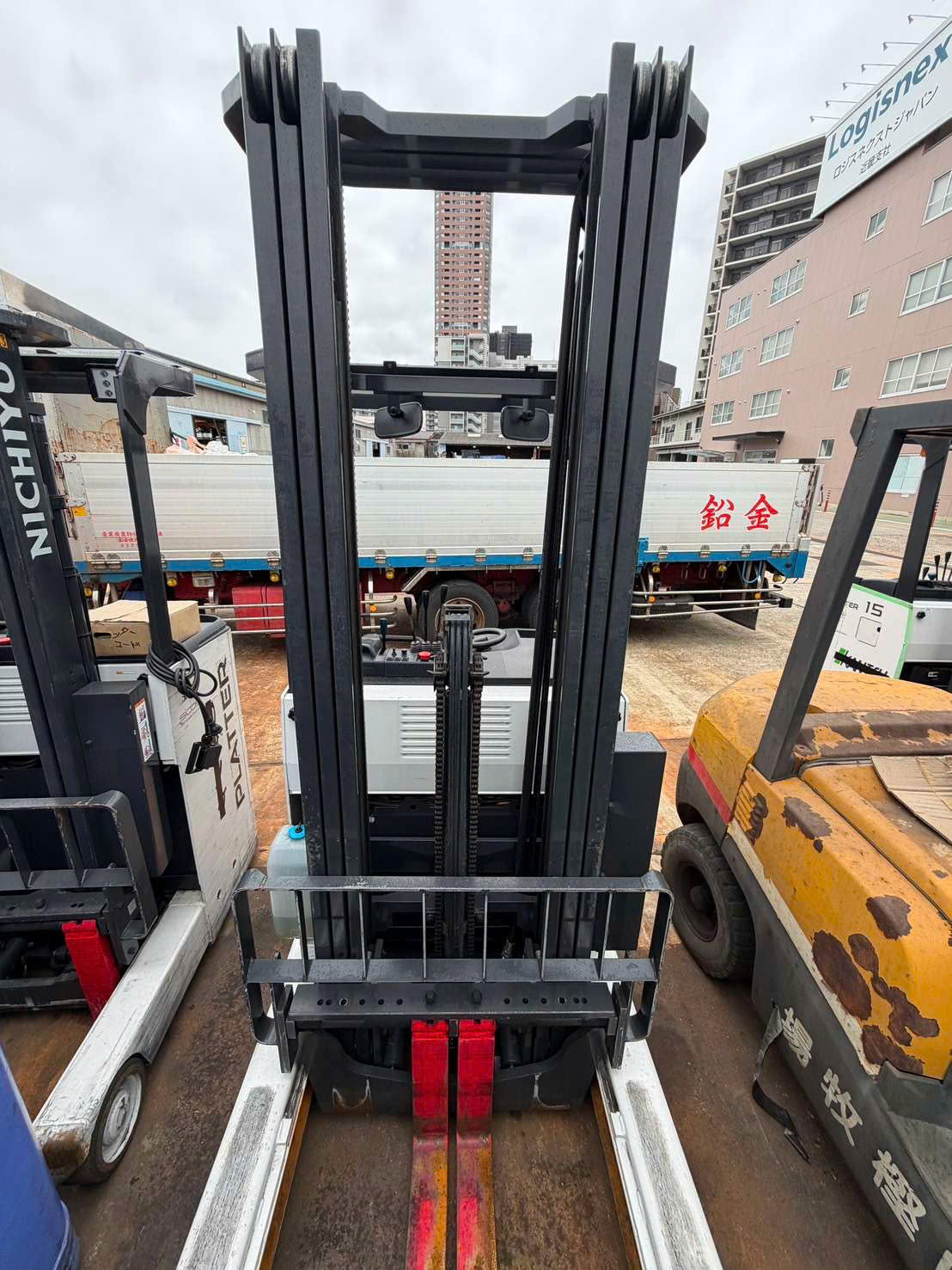 Xe nâng điện Nichiyu đời 2021, khung nâng 6m Xe nâng điện Nichiyu đời 2021, khung nâng 6m