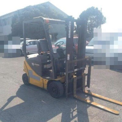 Xe nâng điện Komatsu FB15-12 đời 2017, khung nâng 3m